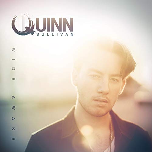 Album cover for Sullivanquinn’s “Wide Awake” featuring a portrait of a man.