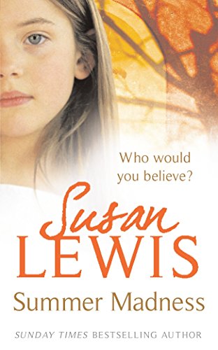 Book cover: "Summer Madness" by Susan Lewis, featuring a young woman's face.