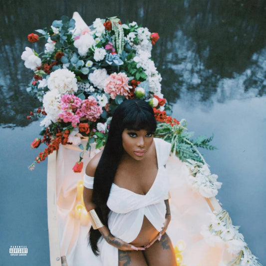 Summer Walker album cover, “CLEAR 2: Soft Life,” featuring a woman in flowers.
