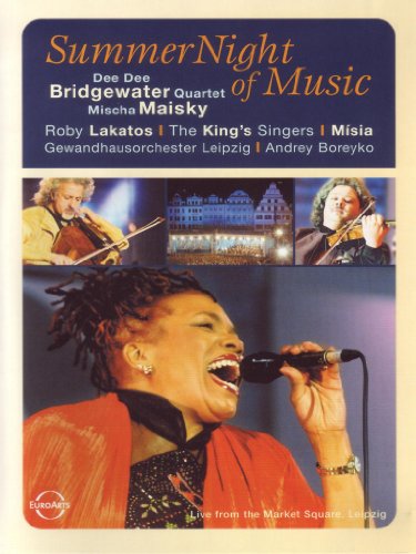 DVD cover featuring musicians Dee Dee Bridgewater, Mischa Maisky, and Roby Lakatos.