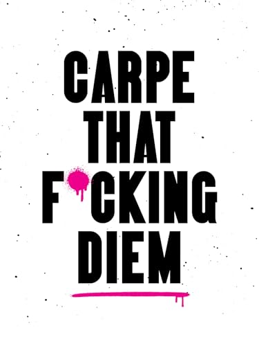 Book cover with bold black text and a pink heart-shaped splatter.