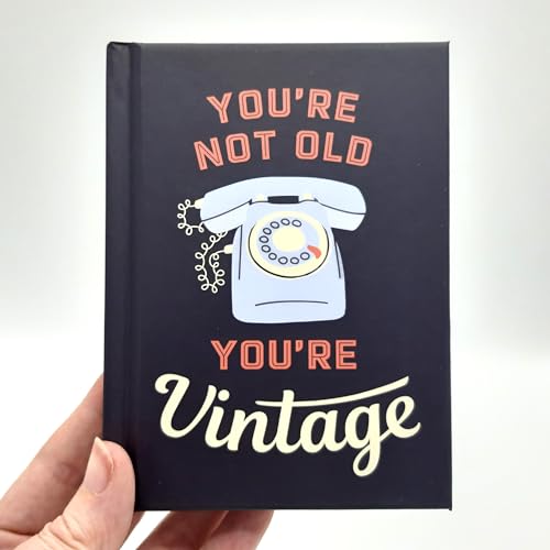 Dark blue book cover with a vintage telephone and text.
