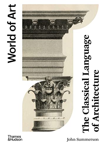 Book cover featuring an architectural drawing of a classical column capital and entablature.