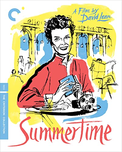 Summertime" Blu-ray cover: woman in red with fruit and cafe scene.