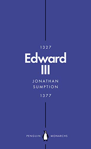 Book cover: dark blue background with white text "Edward III" and penguin logo.