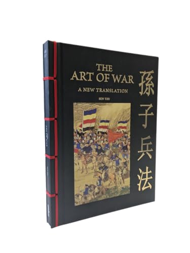Black book cover with title “The Art of War” and a battle scene.