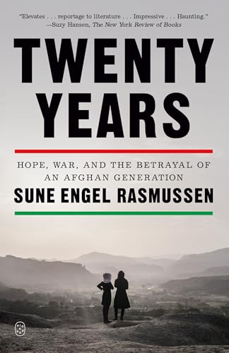 Book cover: "Twenty Years" with a landscape and two figures.
