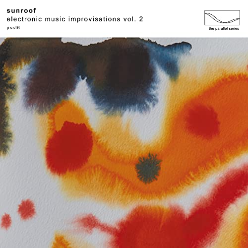 CD cover with abstract watercolor wash in red, yellow, and blue.