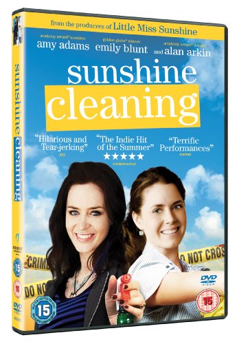 “Sunshine Cleaning” DVD cover featuring Emily Blunt and Amy Adams.