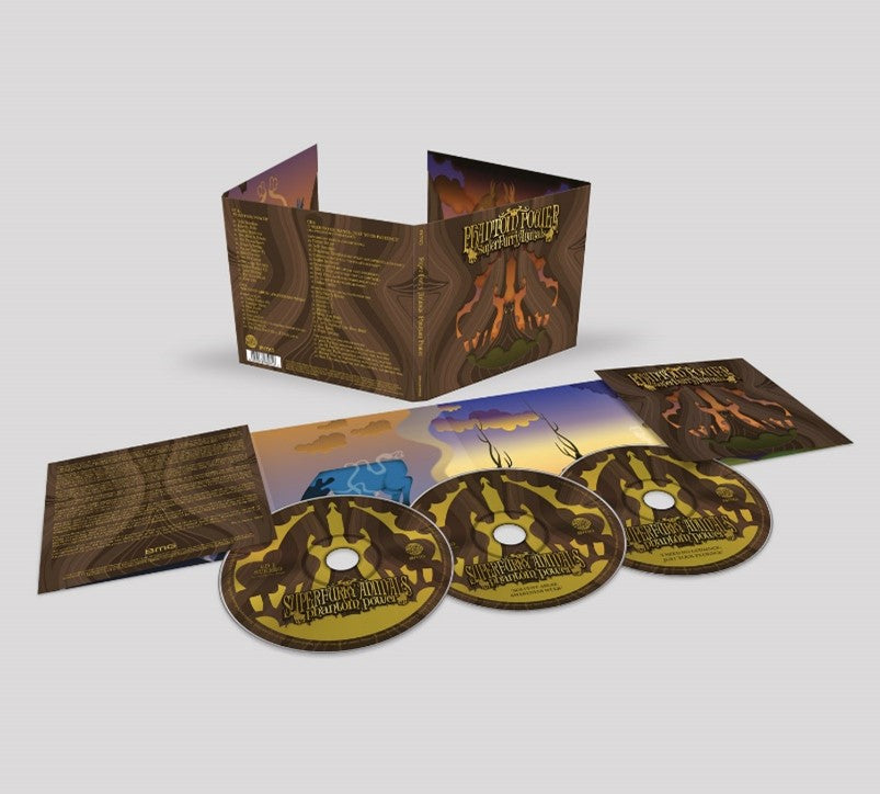 Super Furry Animals Phantom Power 3CD set with digipak case, booklet, and three discs.