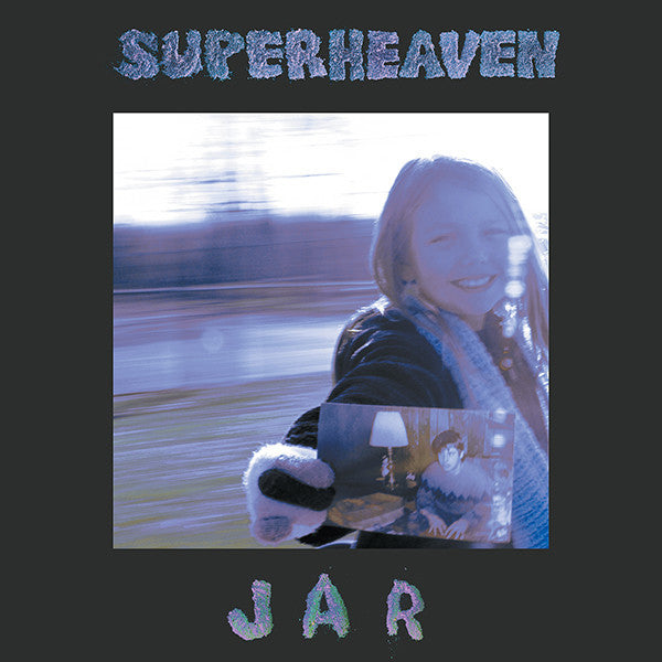 Album cover for Superheaven’s “Jar” featuring a blurred woman and photograph.