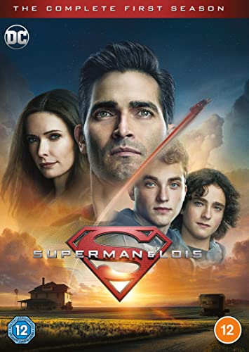 Superman & Lois Season 1 DVD cover featuring Tyler Hoechlin and Elizabeth Tulloch.