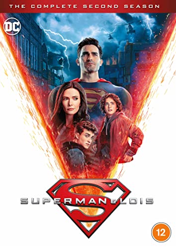 DVD cover for Superman & Lois Season 2 featuring four main characters and logo.