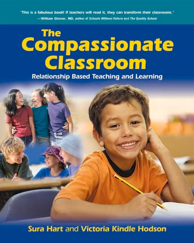 Book cover featuring children in a classroom, titled "The Compassionate Classroom.