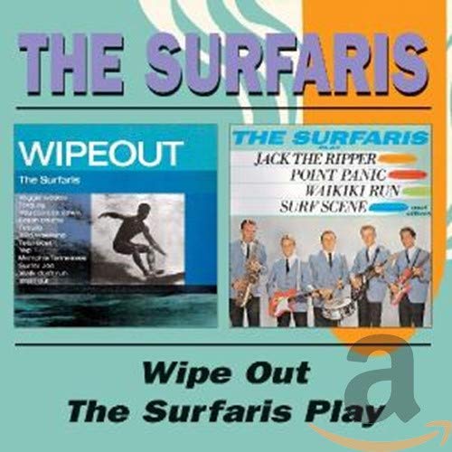 CD cover for The Surfaris’ “Wipeout / The Surfaris Play” album.