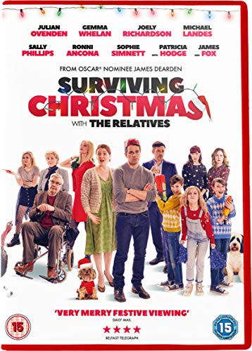 DVD cover for "Surviving Christmas With The Relatives" featuring a family portrait.