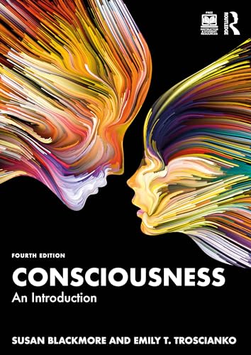 Book cover for Consciousness: An Introduction featuring two abstract, colorful faces facing each other.