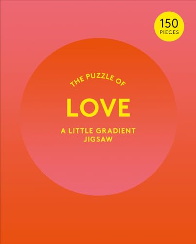 Red and orange jigsaw puzzle box with text: "The Puzzle of Love".