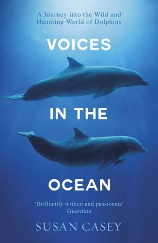 Book cover featuring two dolphins swimming in blue ocean water.
