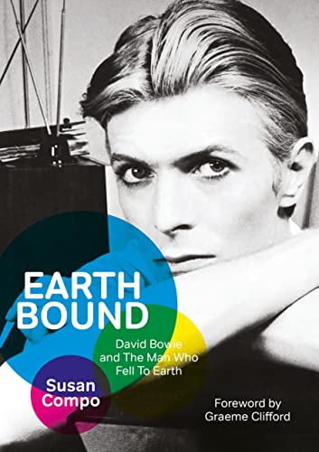 Book cover featuring a black and white portrait of David Bowie.