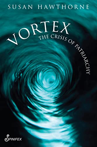 Book cover featuring a teal swirling water vortex with white text and author name.