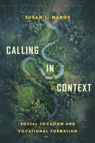 Book cover with winding road over topographic map, title “Calling in Context.”