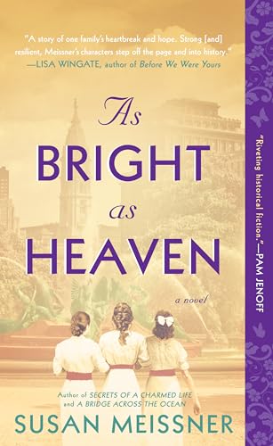 BookLCC Book cover for As Bright As Heaven by SusanLCL featuring three women.