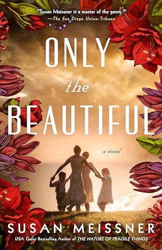 Book cover: silhouetted figures in a field framed by colorful flowers.