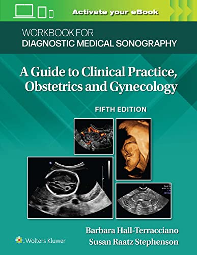 Workbook cover: Obstetrics and Gynecology sonography images, fifth edition.