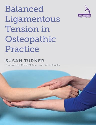 Book cover: hands examining a wrist, text about osteopathic practice.