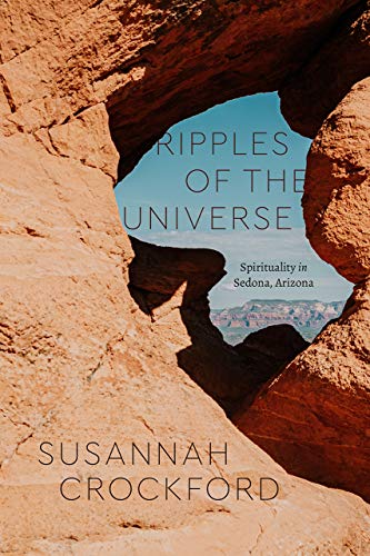 Book cover with red rock formations framing a desert landscape.