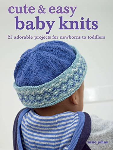 Book cover featuring a baby wearing a blue knitted hat.