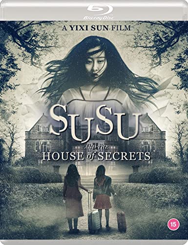 Blu-ray cover for "Susu And The House Of Secrets" with a ghostly image.
