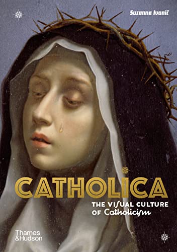 Book cover featuring a painting of a weeping woman wearing a crown of thorns.