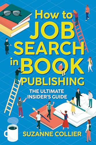 Book cover with illustrated people climbing ladders and working.