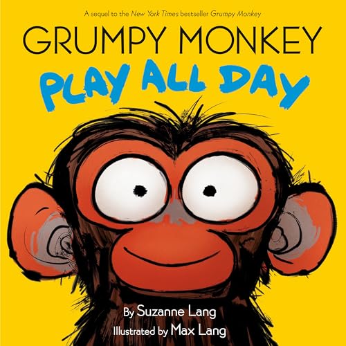 Book cover featuring a close-up of an orange-faced, fluffy monkey.