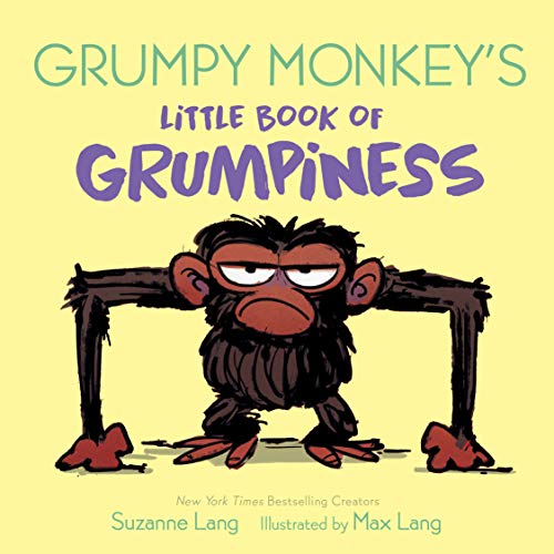 Book cover: a cartoon monkey with a grumpy expression.