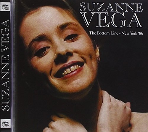 Suzanne Vega album cover, close-up portrait of the singer smiling.