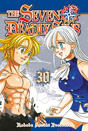 Manga volume 30 cover featuring two anime characters, Meliodas and Elizabeth.