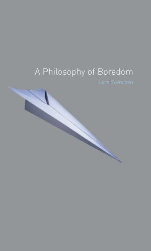 Book cover: "A Philosophy of Boredom" with a paper airplane image.
