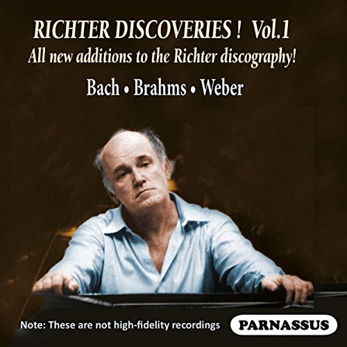 Sviatoslav Richter CD cover featuring a portrait of the pianist.