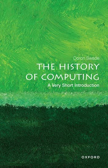 Book cover: "The History of Computing" with green textured background.