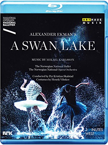 Blue-ray case with "A Swan Lake" ballet cover, featuring two ballerinas dancing.
