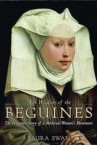 Book cover featuring a medieval woman in white head covering.