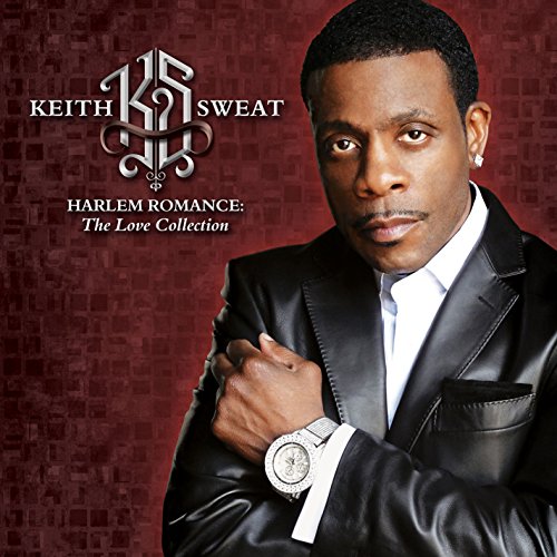 Keith Sweat album cover, “Harlem Romance: The Love Collection,” portrait.