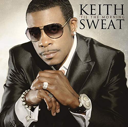 Keith Sweat album cover, portrait of a man in a suit and sunglasses.