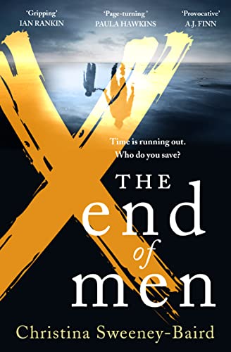 Book cover: dark background with a large yellow “X” and white text.