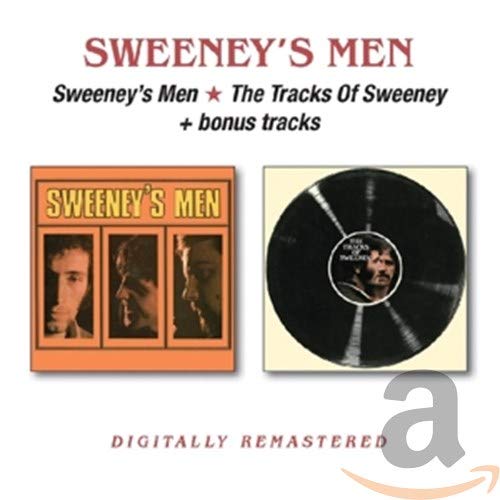 CD and vinyl record for Sweeney's Men album, with band portraits.