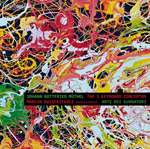 A CD cover featuring an abstract, colorful design with swirling patterns and text overlay.