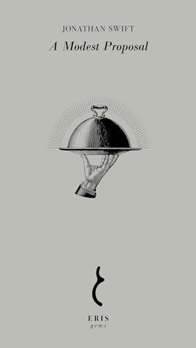 Book cover: “A Modest Proposal” with a hand presenting a covered dish.